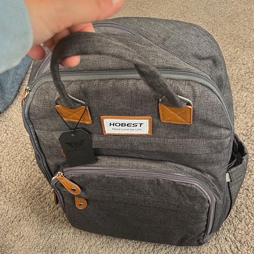 Women's Gray Backpack